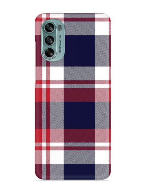 Classic Plaid Tartan Snap Case for Motorola Moto G62 (5G) Zapvi