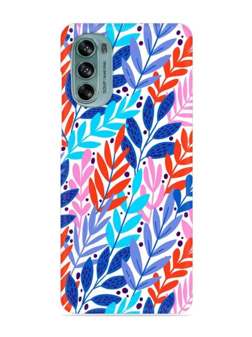 Bright Floral Tropical Snap Case for Motorola Moto G62 (5G) Zapvi