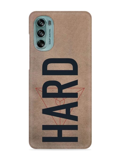 Hard Typo Snap Case for Motorola Moto G62 (5G) Zapvi