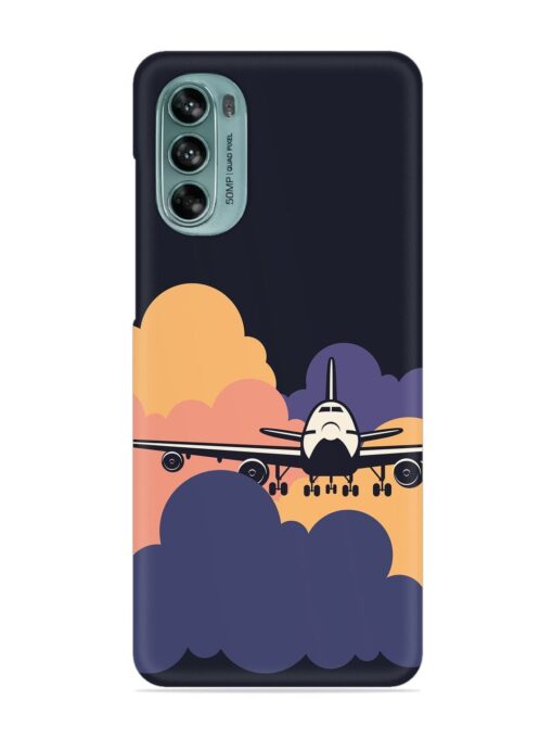 Aeroplane vector Snap Case for Motorola Moto G62 (5G) Zapvi