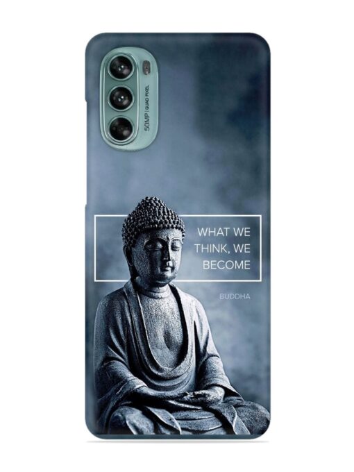 What We Think We Become Snap Case for Motorola Moto G62 (5G) Zapvi