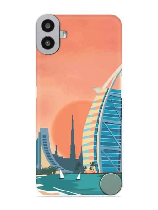 Dubai Architectural Scenery Snap Case for Nothing CMF Phone 1