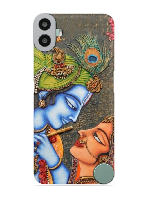 Lord Radha Krishna Flute Art Snap Case for Nothing CMF Phone 1