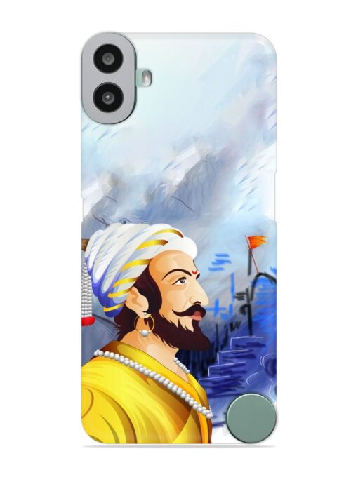 Shivaji Maharaj Color Paint Art Snap Case for Nothing CMF Phone 1