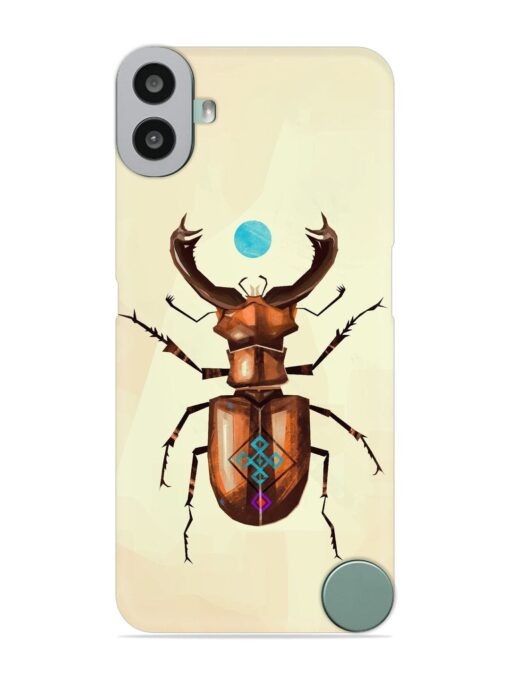 Stag Beetle Vector Snap Case for Nothing CMF Phone 1