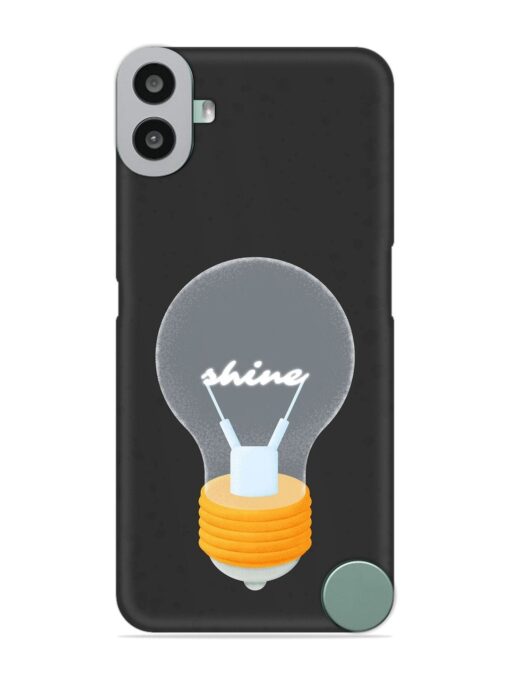 Bulb Background Snap Case for Nothing CMF Phone 1