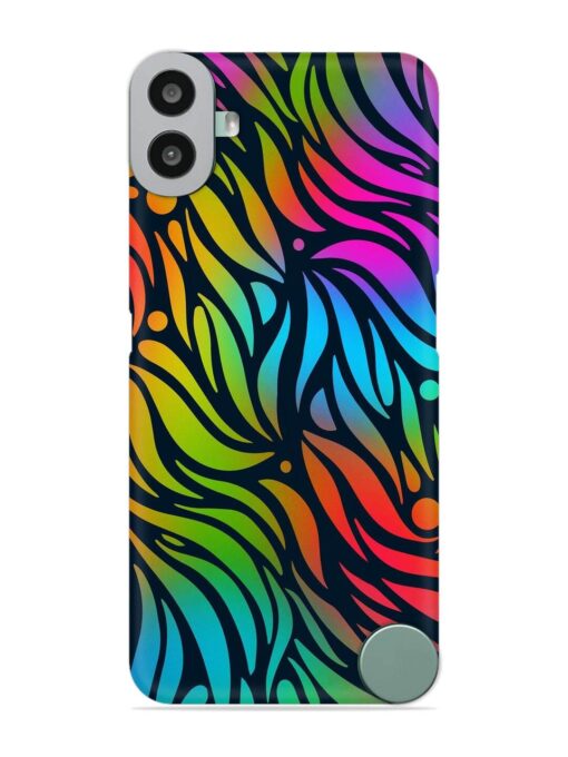 Abstract Leaf Design Snap Case for Nothing CMF Phone 1 Zapvi