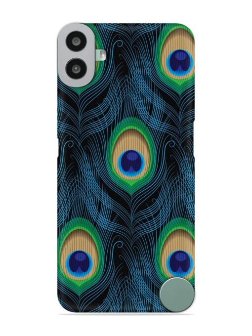 Seamless Pattern Peacock Snap Case for Nothing CMF Phone 1