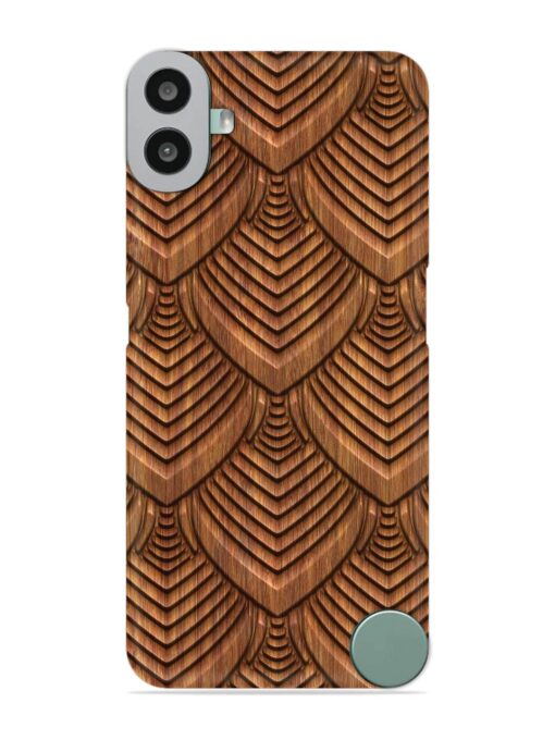 Carved Pattern On Snap Case for Nothing CMF Phone 1 Zapvi