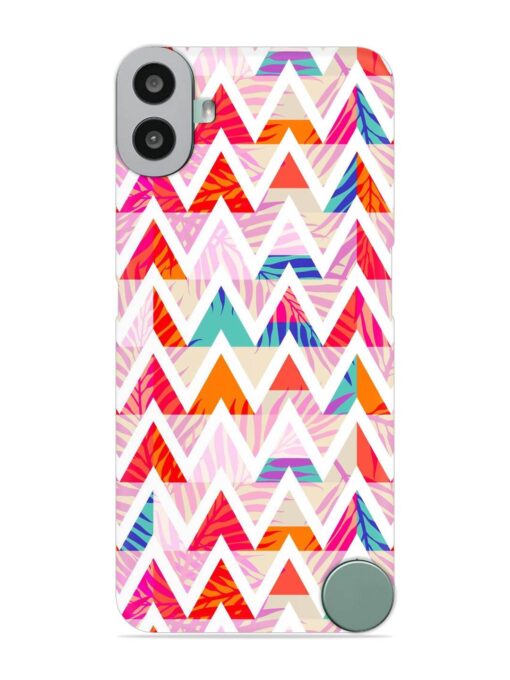 Abstract Triangle Background Snap Case for Nothing CMF Phone 1