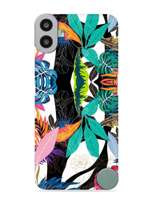 Floral Pattern Bright Snap Case for Nothing CMF Phone 1