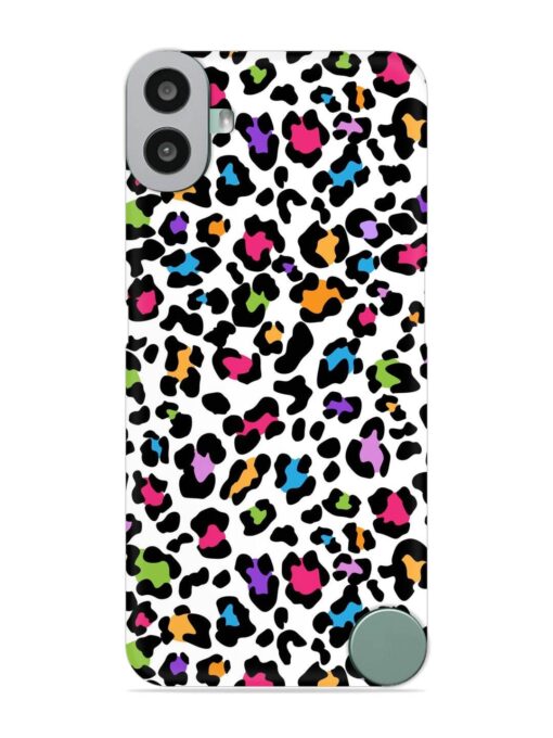 Seamless Leopard Pattern Snap Case for Nothing CMF Phone 1