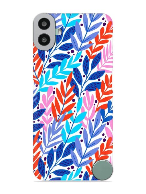 Bright Floral Tropical Snap Case for Nothing CMF Phone 1 Zapvi