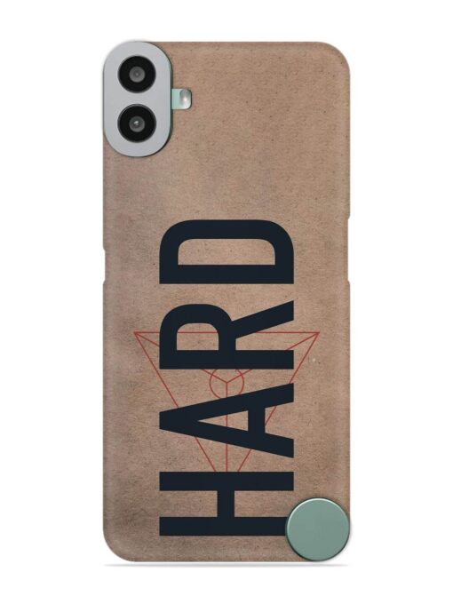 Hard Typo Snap Case for Nothing CMF Phone 1