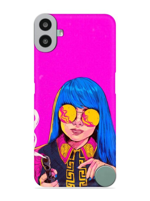 Aesthetic Anime Girl Snap Case for Nothing CMF Phone 1