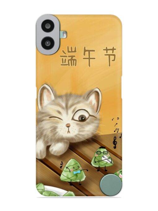 Cat Scorpion Dancing Snap Case for Nothing CMF Phone 1 Zapvi