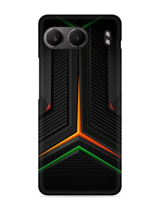 Orange Triangle Light Snap Case for Oneplus Nord 4 (5G)