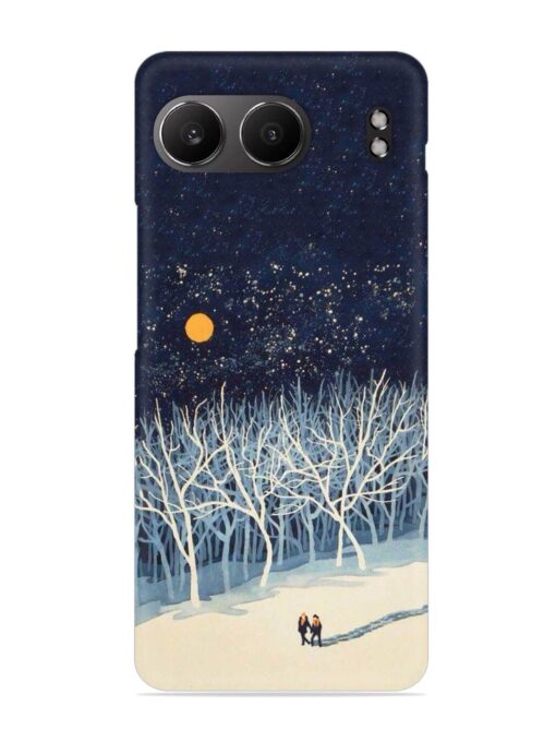 Full Moon Snowshoe Tour Snap Case for Oneplus Nord 4 (5G)