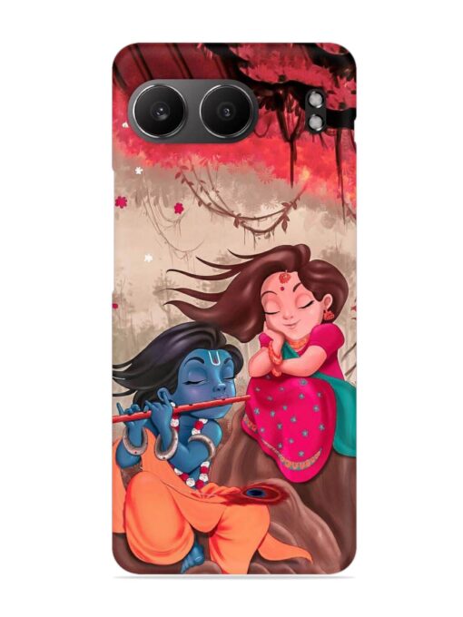 Radhe Krishna Water Art Snap Case for Oneplus Nord 4 (5G)