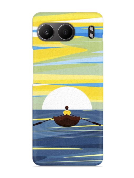 Rowing Person Ferry Paddle Snap Case for Oneplus Nord 4 (5G)