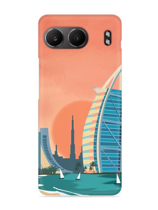 Dubai Architectural Scenery Snap Case for Oneplus Nord 4 (5G)