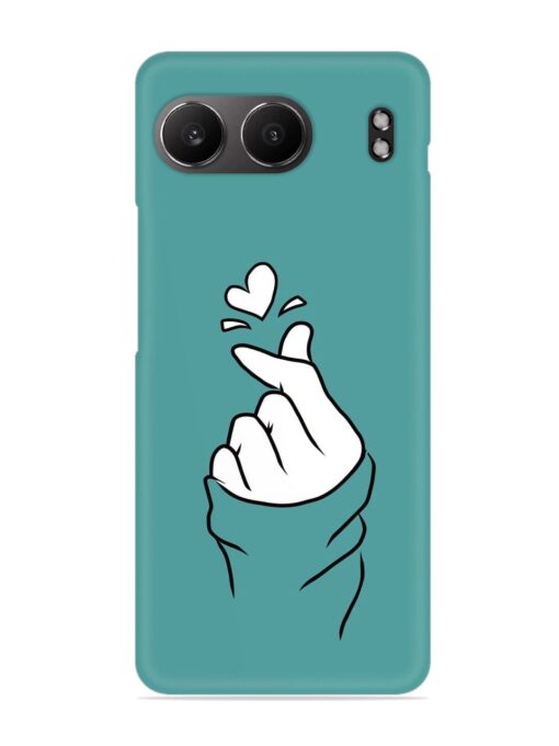 Korean Heart Sign Art Snap Case for Oneplus Nord 4 (5G)