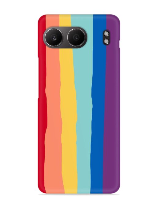 Rainbow Genuine Liquid Snap Case for Oneplus Nord 4 (5G)