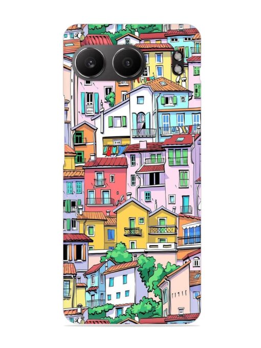 Europe Old Town Snap Case for Oneplus Nord 4 (5G)