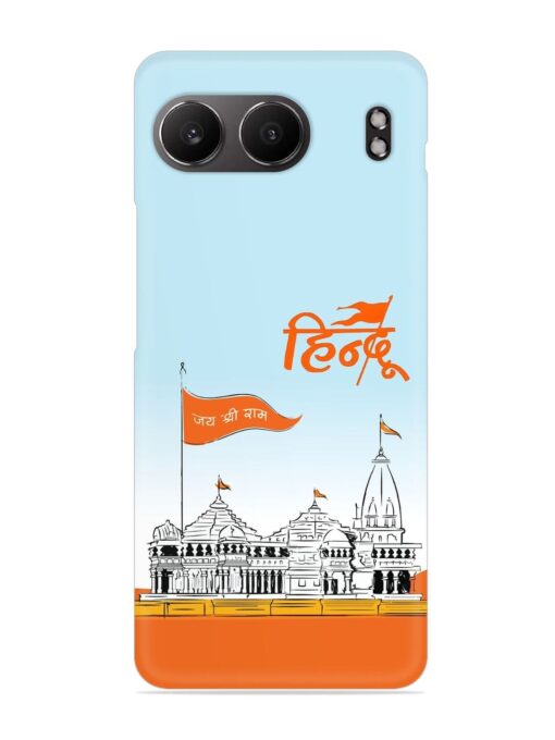 Ram Mandir Hindu Snap Case for Oneplus Nord 4 (5G)