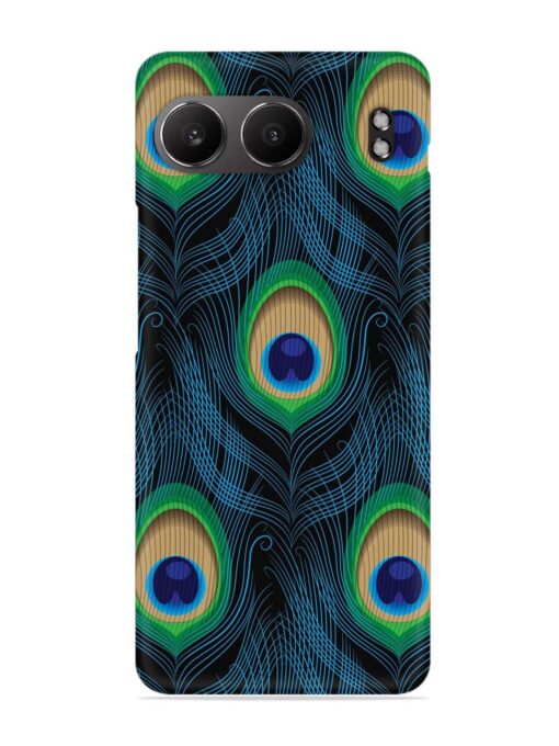 Seamless Pattern Peacock Snap Case for Oneplus Nord 4 (5G)