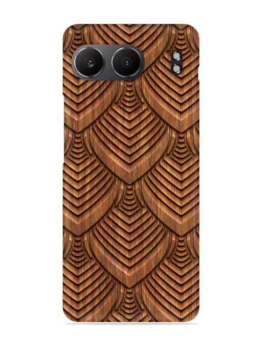 Carved Pattern On Snap Case for Oneplus Nord 4 (5G)