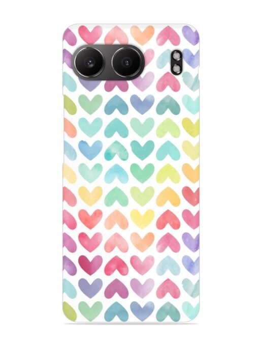 Seamless Colorful Watercolor Snap Case for Oneplus Nord 4 (5G)