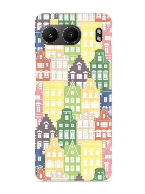 Seamless Shapes Pattern Snap Case for Oneplus Nord 4 (5G)