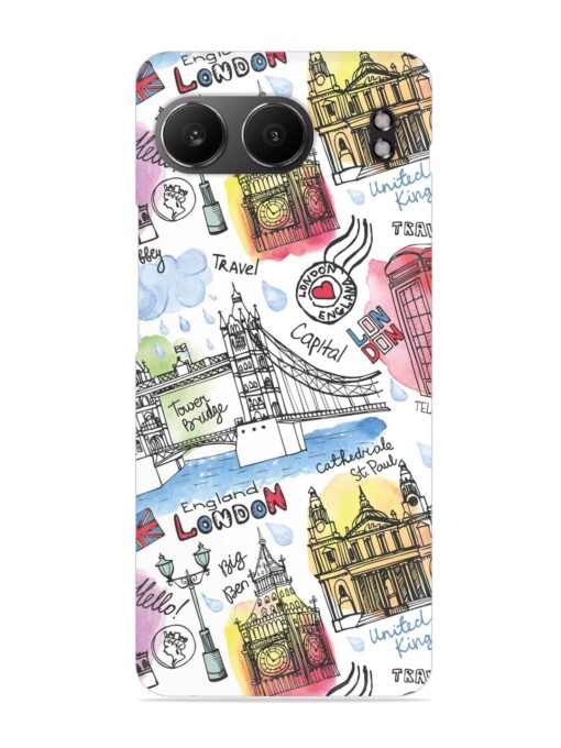 Vector London Landmark Snap Case for Oneplus Nord 4 (5G)