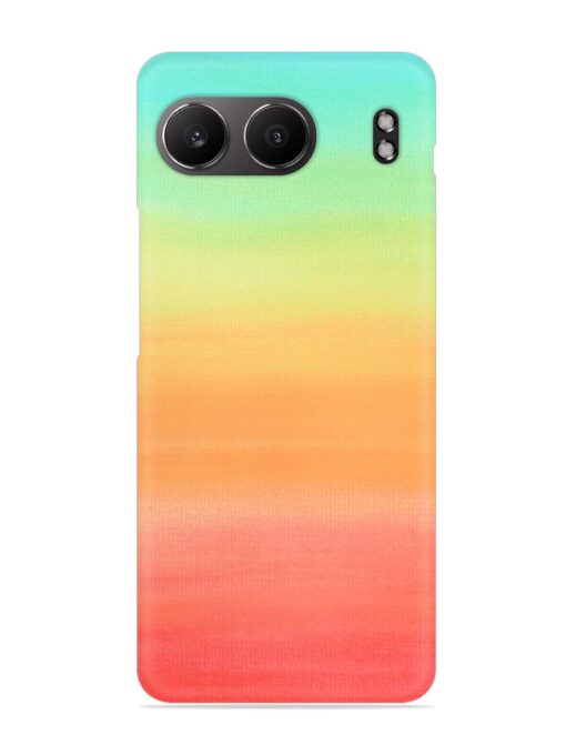 Background Sky Watercolor Snap Case for Oneplus Nord 4 (5G) Zapvi