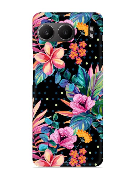 Seamless Floral Pattern Snap Case for Oneplus Nord 4 (5G)