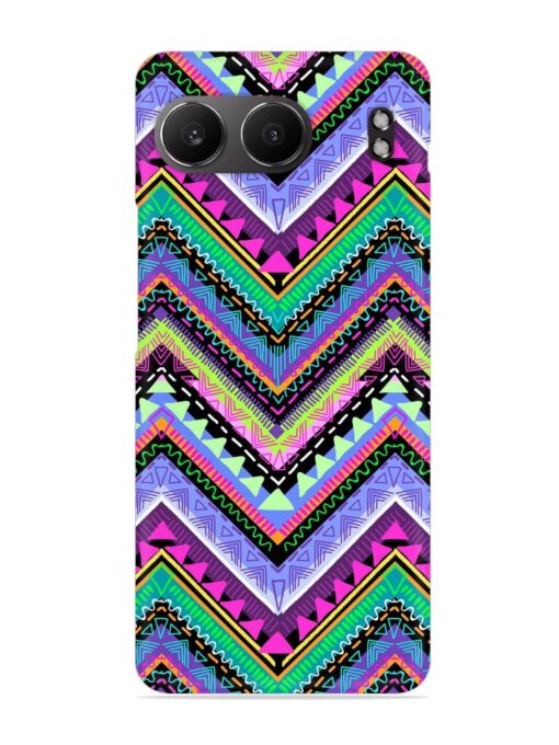 Tribal Aztec Print Snap Case for Oneplus Nord 4 (5G)