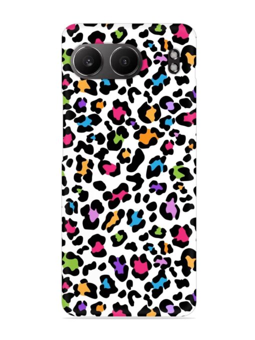 Seamless Leopard Pattern Snap Case for Oneplus Nord 4 (5G)