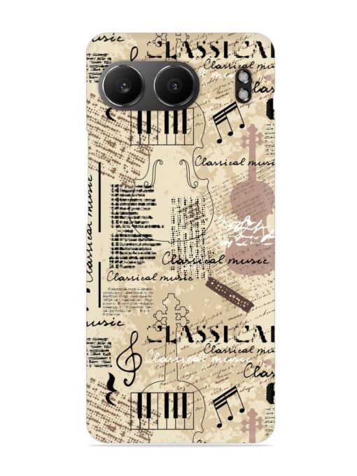 Classical Music Lpattern Snap Case for Oneplus Nord 4 (5G)