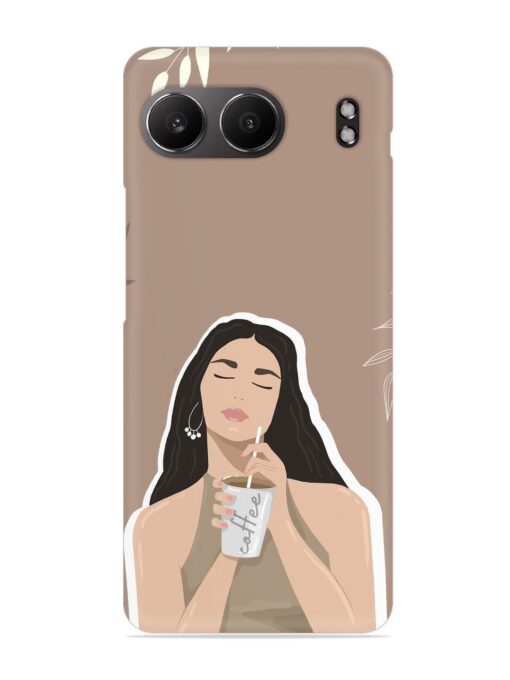 Girl With Coffee Snap Case for Oneplus Nord 4 (5G)