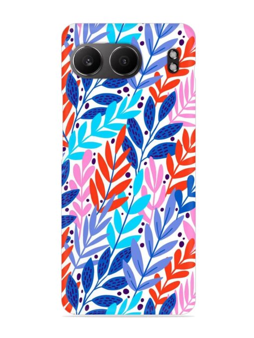 Bright Floral Tropical Snap Case for Oneplus Nord 4 (5G) Zapvi