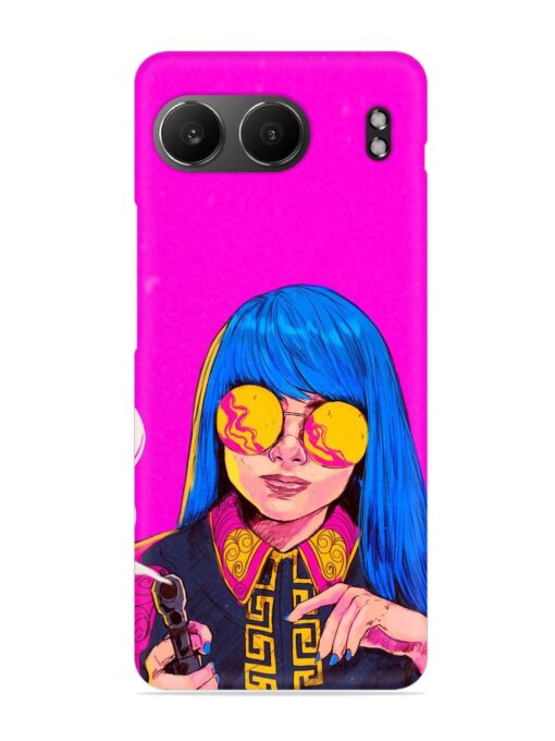 Aesthetic Anime Girl Snap Case for Oneplus Nord 4 (5G) Zapvi