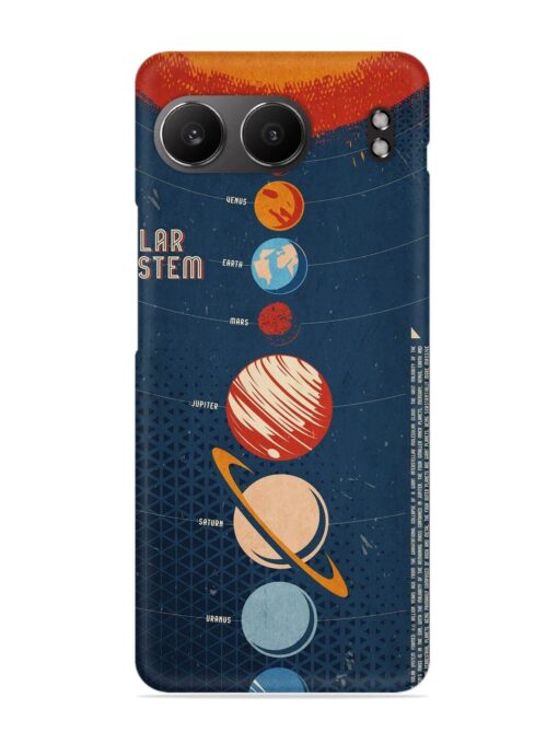 Solar System Vector Snap Case for Oneplus Nord 4 (5G)