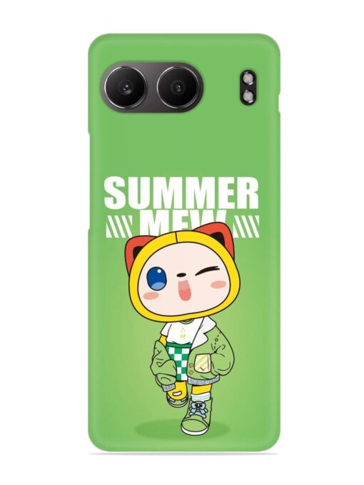 Summer Mew Snap Case for Oneplus Nord 4 (5G)