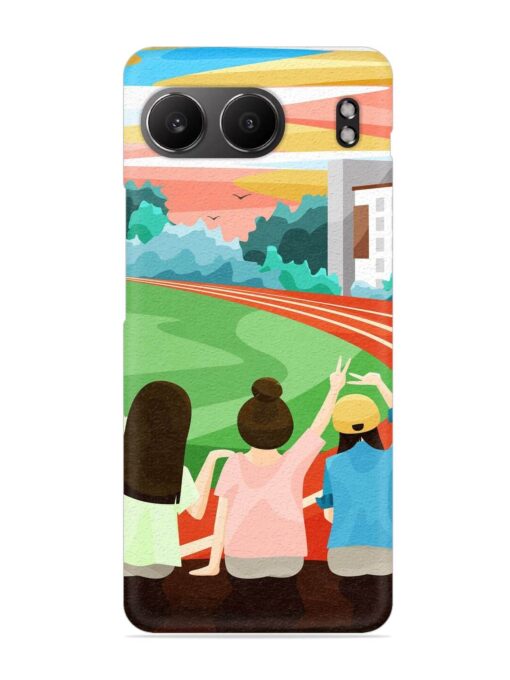 School Playground Snap Case for Oneplus Nord 4 (5G)