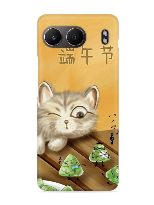 Cat Scorpion Dancing Snap Case for Oneplus Nord 4 (5G)