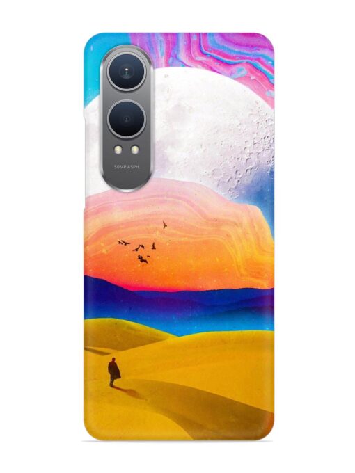 Sandy Desert Snap Case for Oneplus Nord Ce 4 Lite (5G)