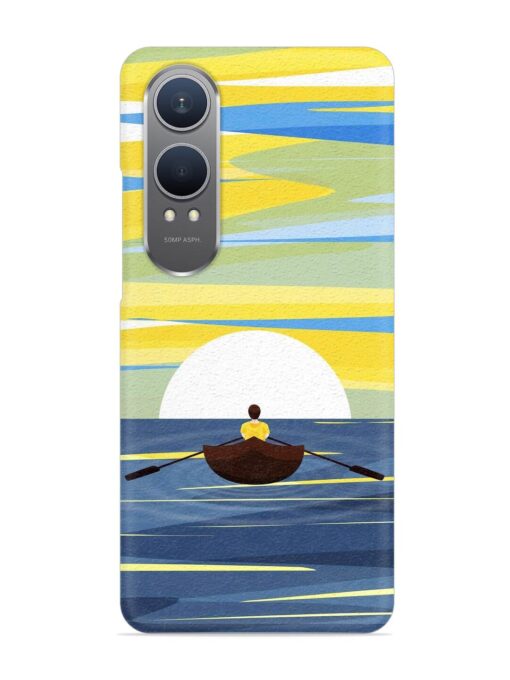 Rowing Person Ferry Paddle Snap Case for Oneplus Nord Ce 4 Lite (5G)