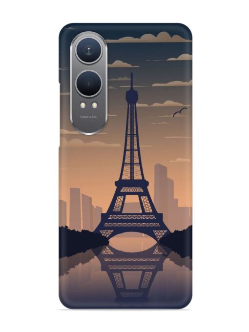 France Paris Eiffel Tower Gradient Snap Case for Oneplus Nord Ce 4 Lite (5G)