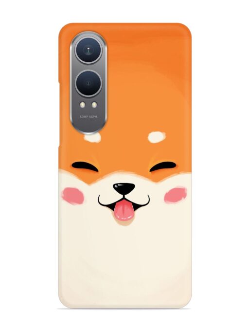 Cute Dog Face Vector Snap Case for Oneplus Nord Ce 4 Lite (5G)